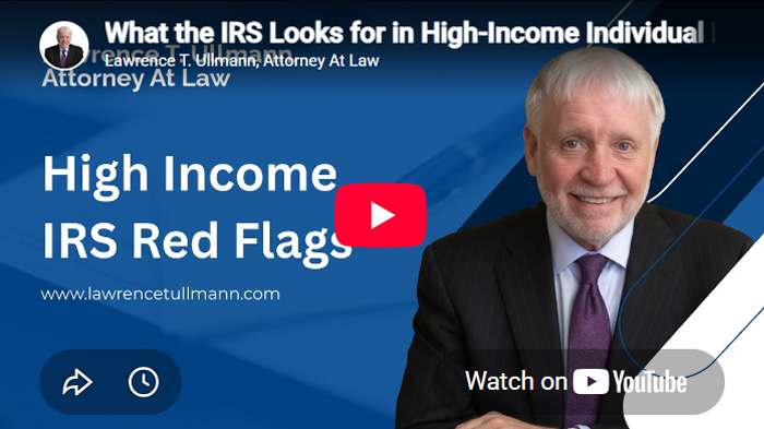 What the IRS Looks for in High-Income Individual Returns